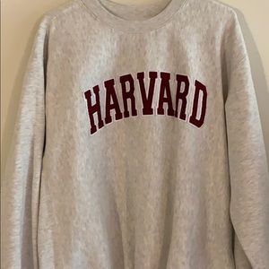Harvard University crew neck